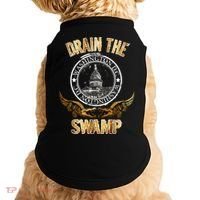Drain The Swamp Washington DC Alligator Logo Trump Doggie Tank thumb 0