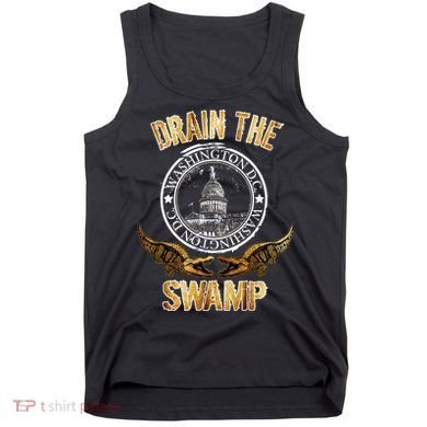Drain The Swamp Washington DC Alligator Logo Trump Tank Top