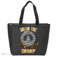 Drain The Swamp Washington DC Alligator Logo Trump Tote Bag thumb 0