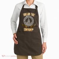 Drain The Swamp Washington DC Alligator Logo Trump Apron thumb 2