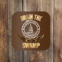 Drain The Swamp Washington DC Alligator Logo Trump Coaster thumb 0