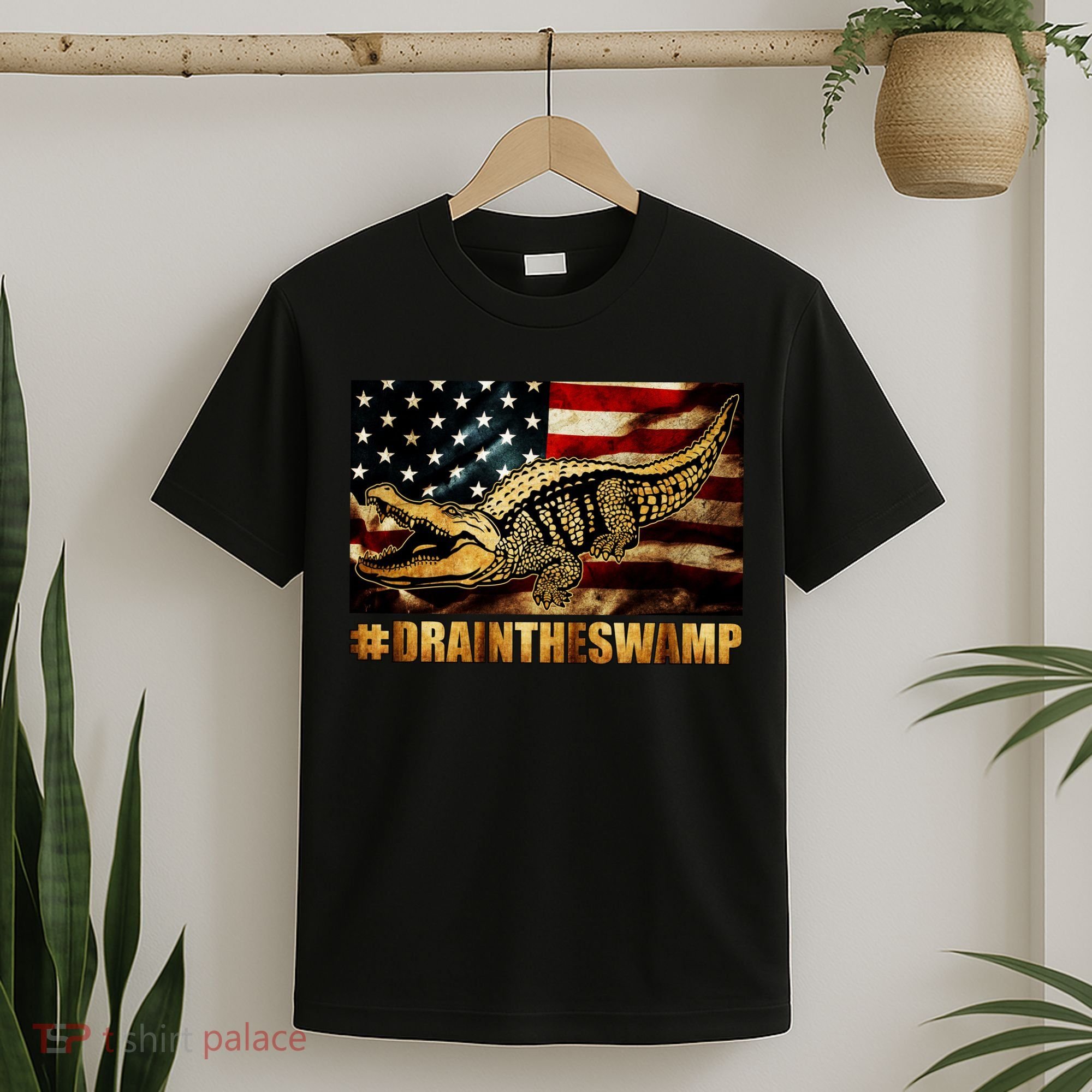 Drain The Swamp Washington DC Donald Trump President T-Shirt