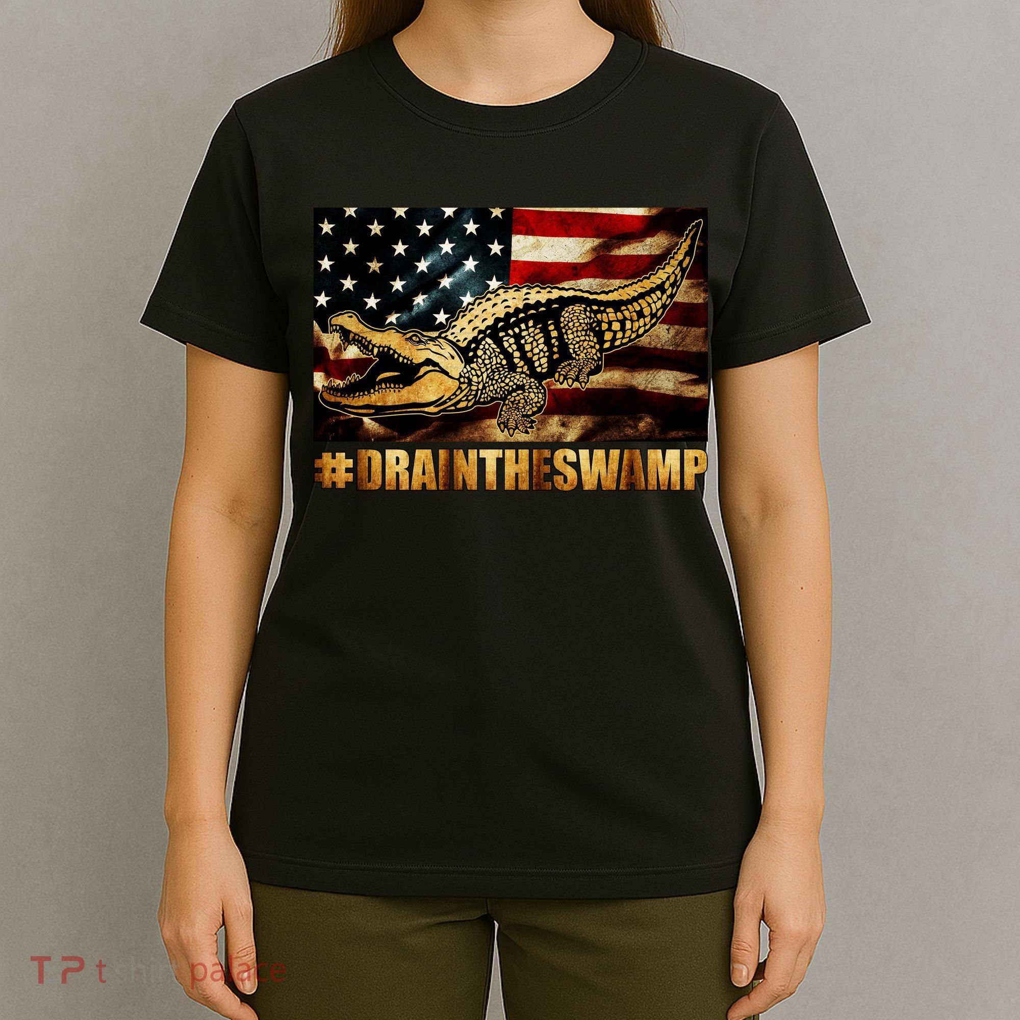 Drain The Swamp Washington DC Donald Trump President T-Shirt