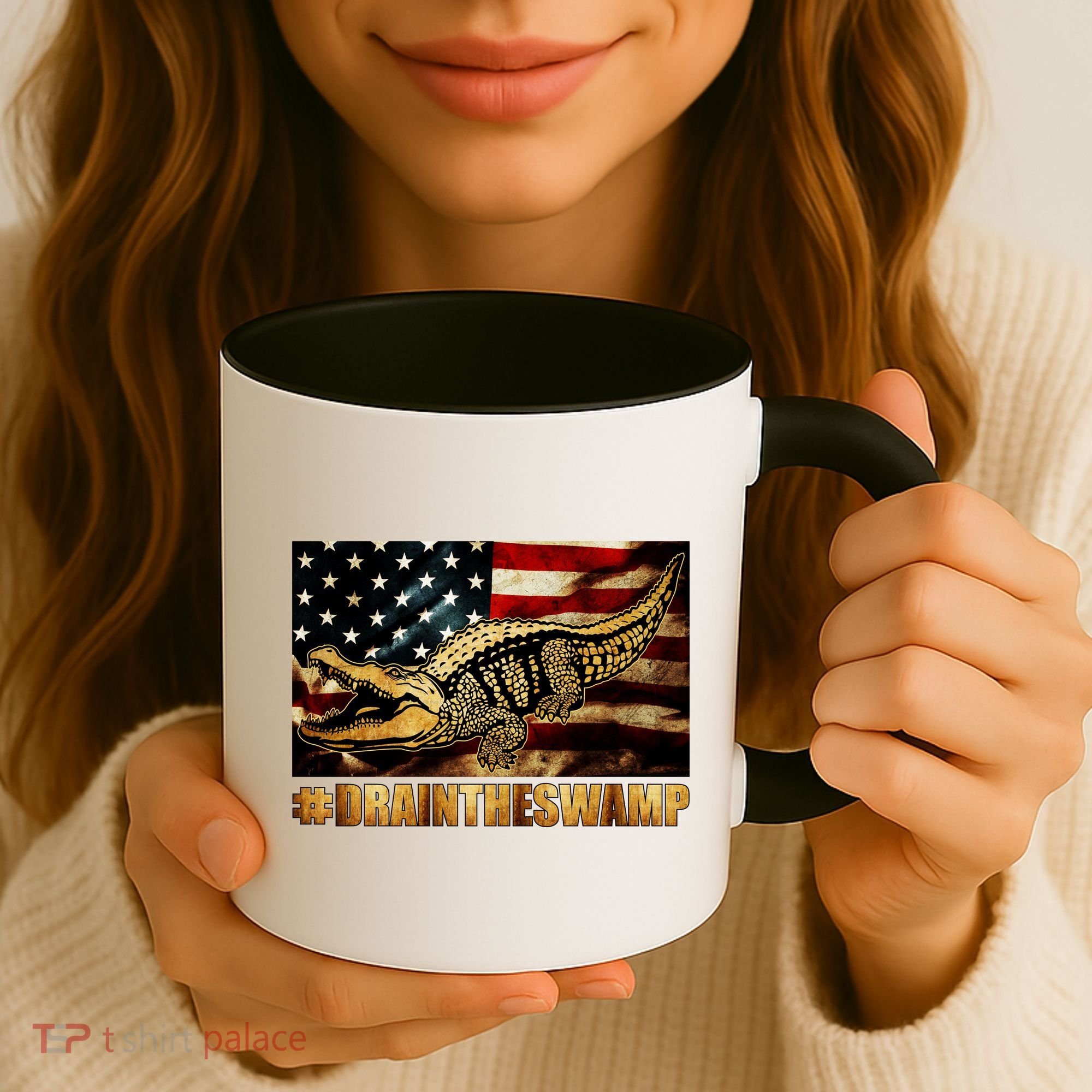 Drain The Swamp Washington DC Donald Trump President Coffee Mug