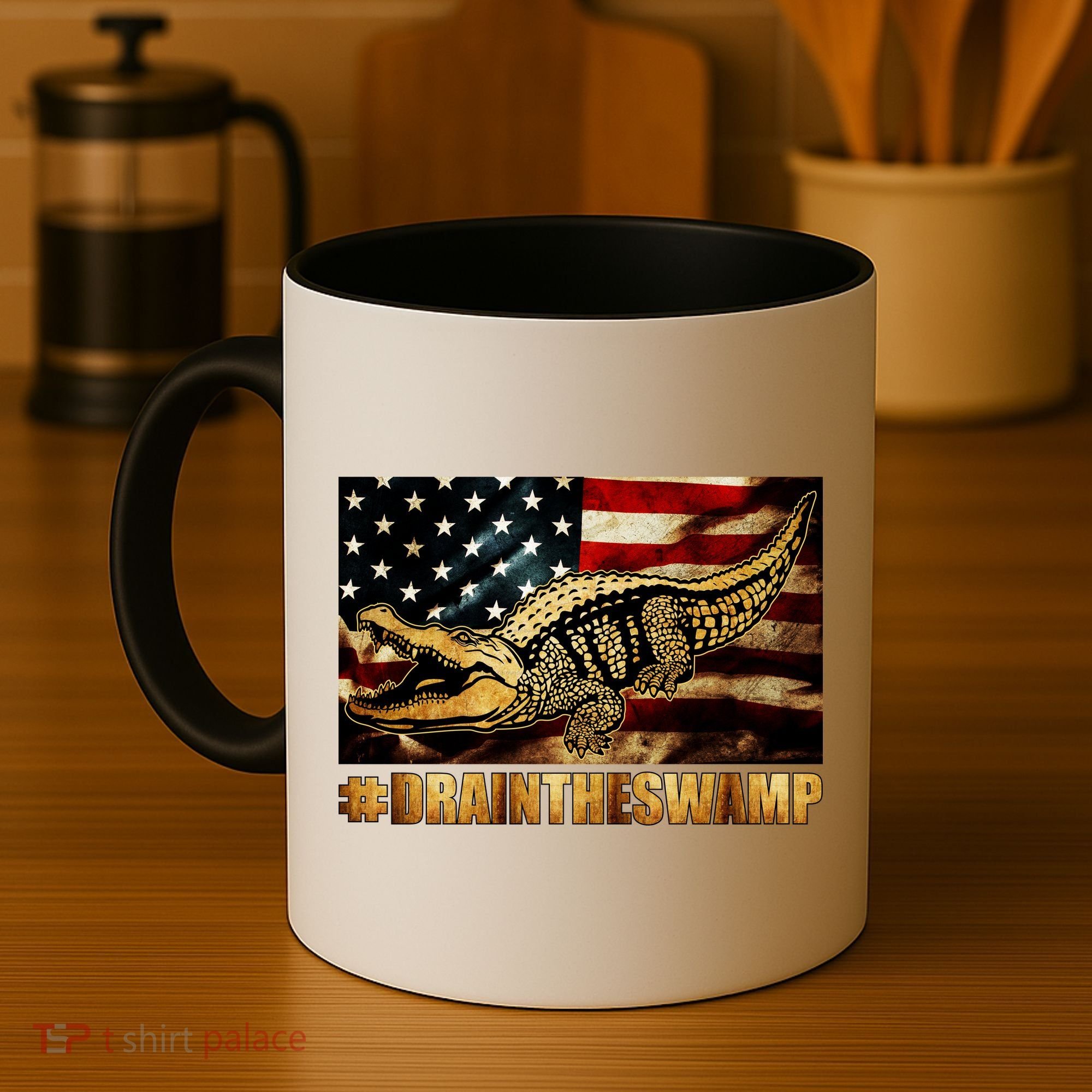 Drain The Swamp Washington DC Donald Trump President Coffee Mug