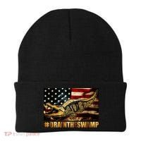 Drain The Swamp Washington DC Donald Trump President Beanie thumb 0