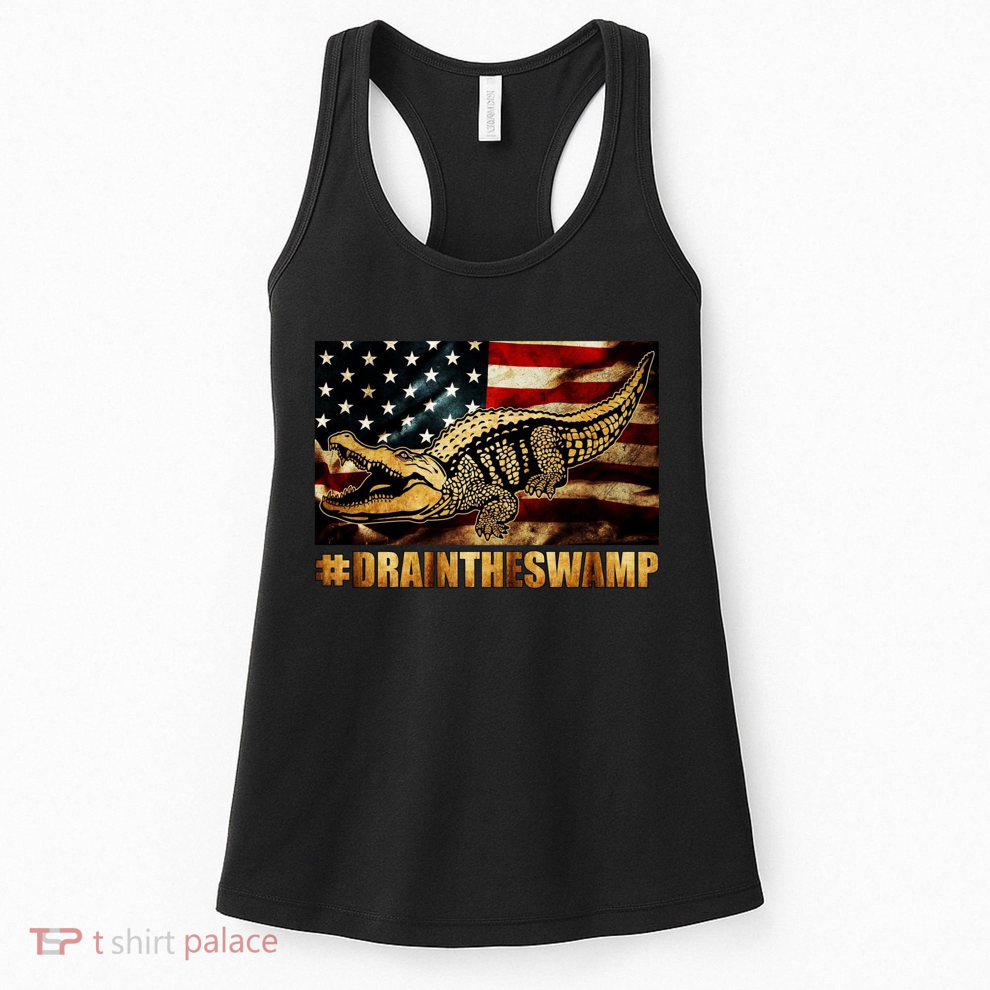 Drain The Swamp Washington DC Donald Trump President Women's Tank Top