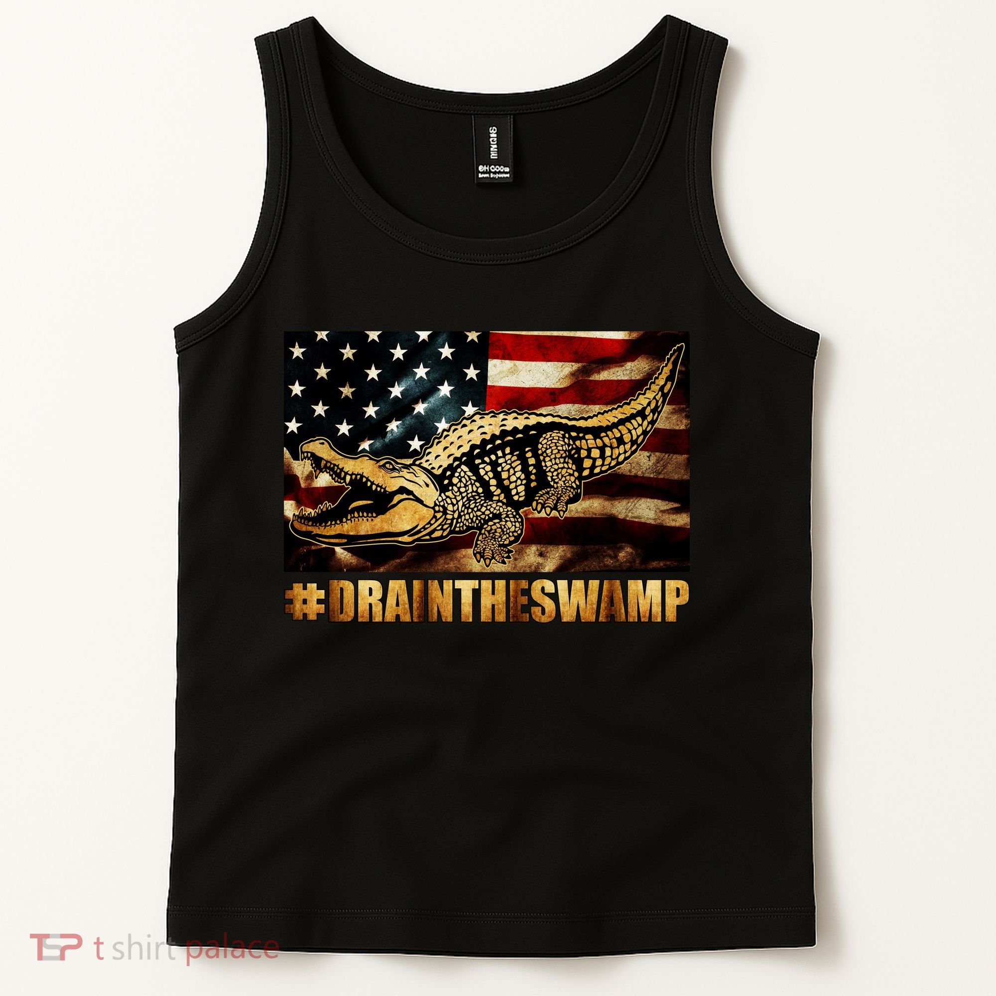 Drain The Swamp Washington DC Donald Trump President Tank Top