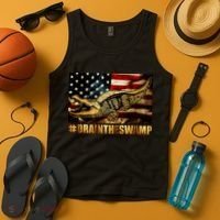 Drain The Swamp Washington DC Donald Trump President Tank Top thumb 4