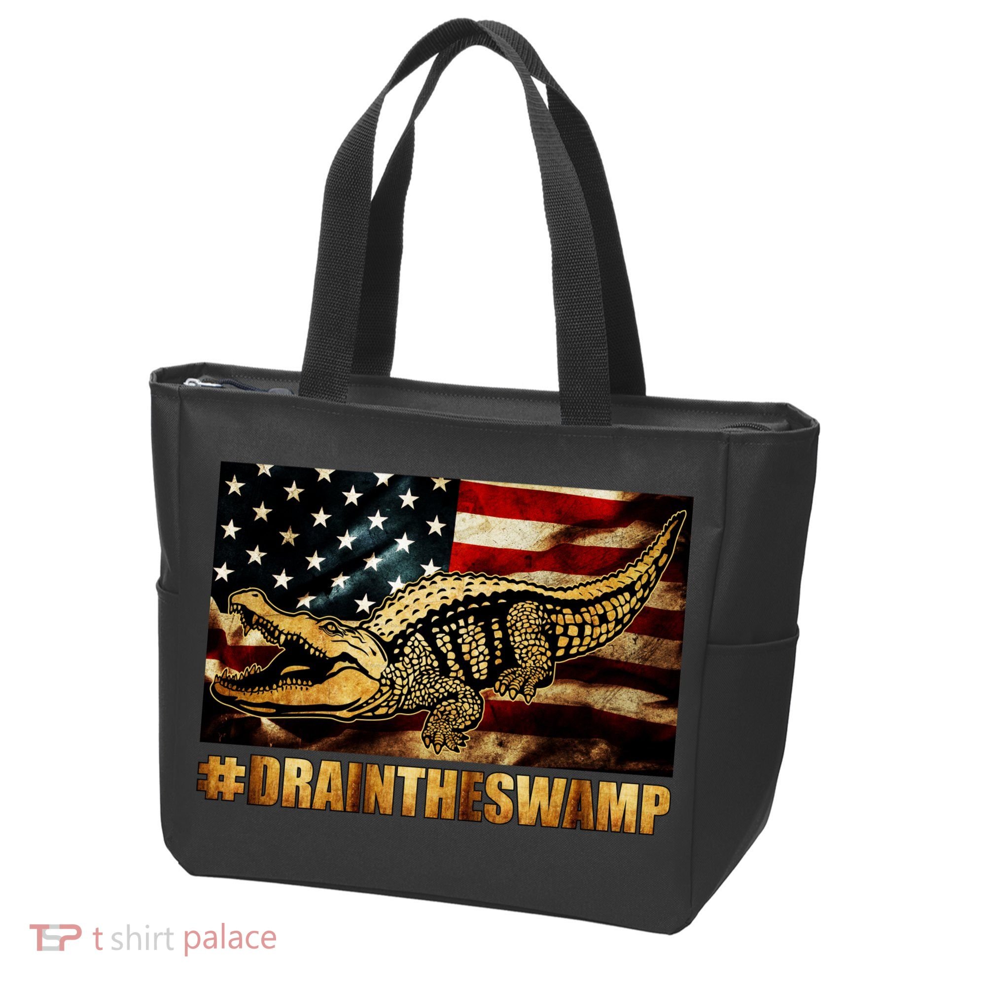Drain The Swamp Washington DC Donald Trump President Tote Bag
