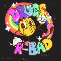 Drugs R Bad Cool Gift Beanie thumb 2