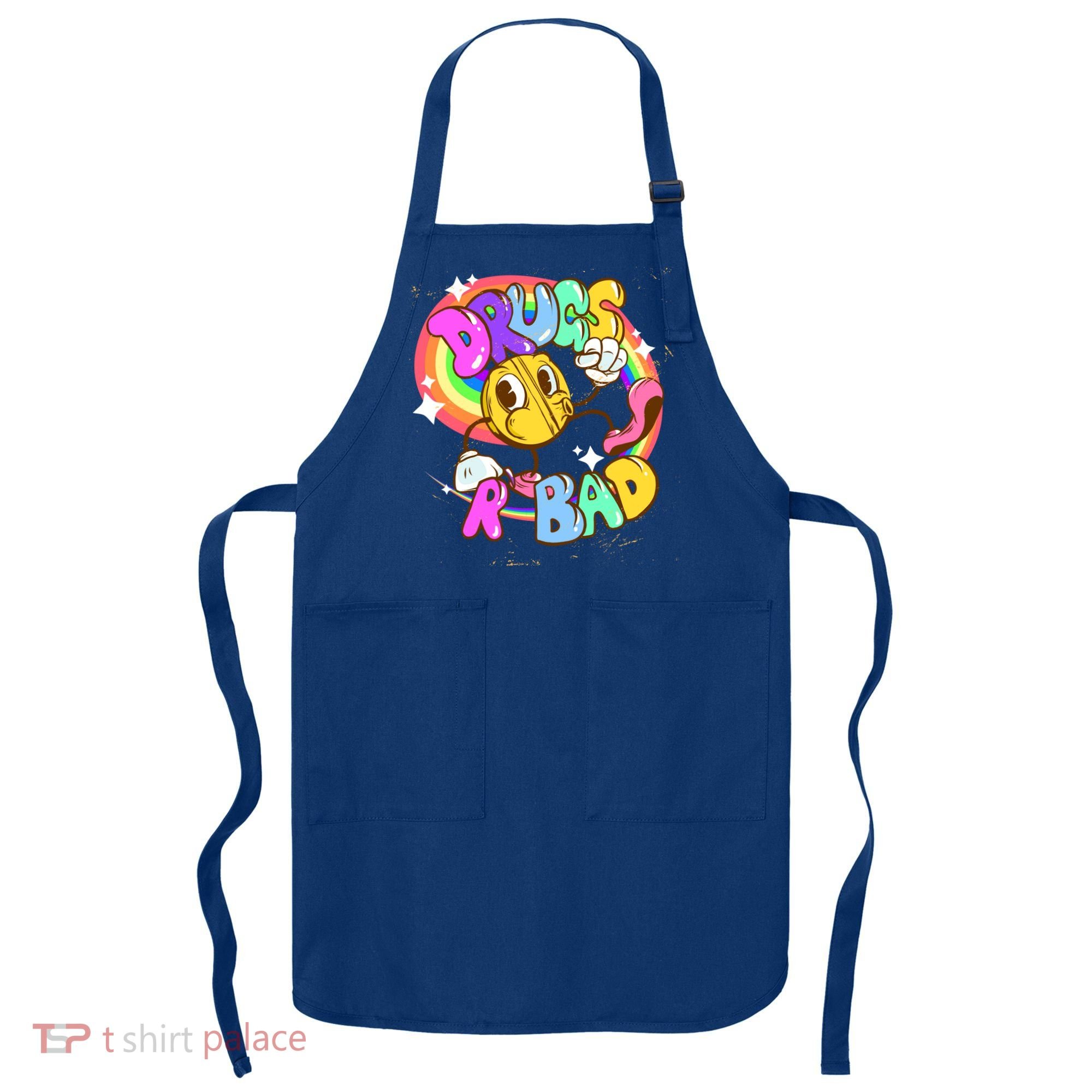 Drugs R Bad Cool Gift Apron