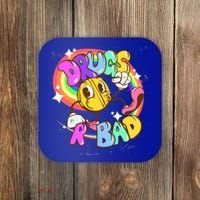 Drugs R Bad Cool Gift Coaster thumb 0