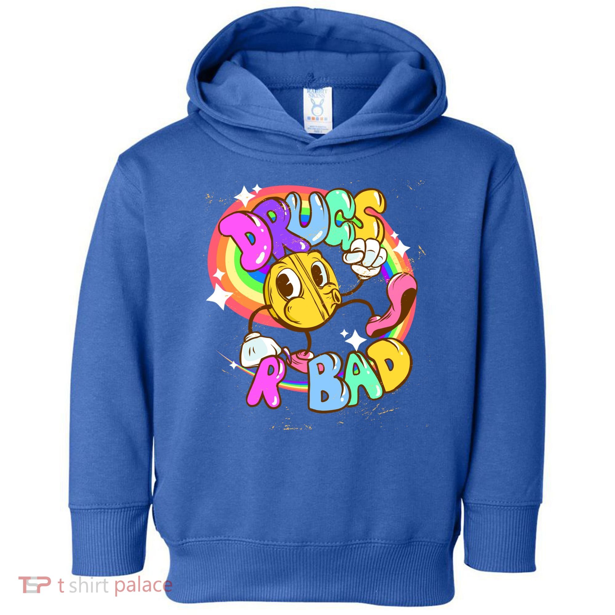Drugs R Bad Cool Gift Toddler Hoodie