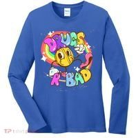Drugs R Bad Cool Gift Women's Long Sleeve Shirt thumb 0