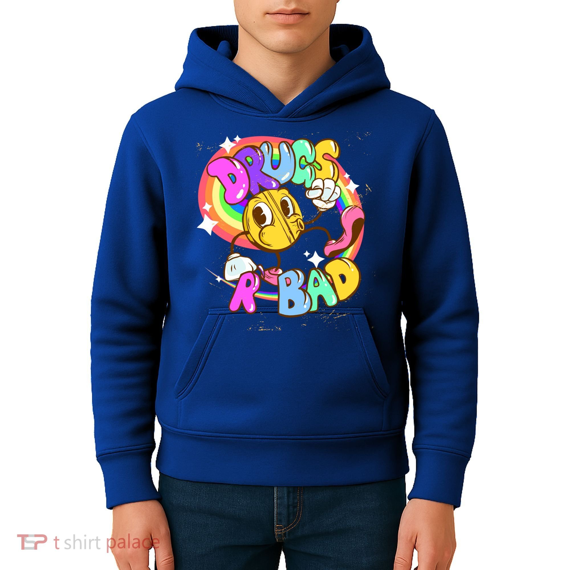 Drugs R Bad Cool Gift Kids Hoodie