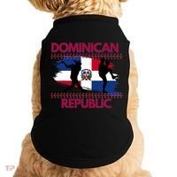 Dominican Republic Baseball Dominican Flag Doggie Tank thumb 0