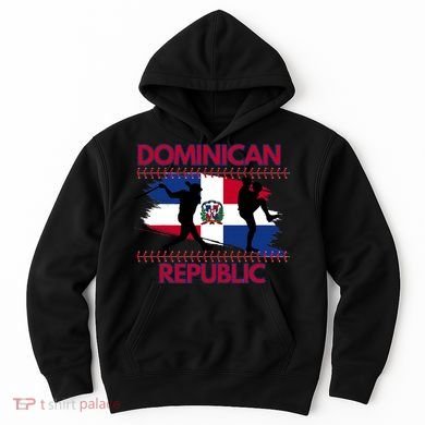 Dominican Republic Baseball Dominican Flag Hoodie