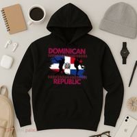 Dominican Republic Baseball Dominican Flag Hoodie thumb 3
