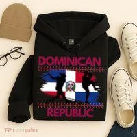 Dominican Republic Baseball Dominican Flag Hoodie thumb 4