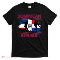 Dominican Republic Baseball Dominican Flag T-Shirt thumb 0
