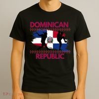 Dominican Republic Baseball Dominican Flag T-Shirt thumb 3
