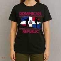 Dominican Republic Baseball Dominican Flag T-Shirt thumb 4