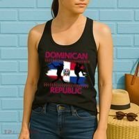 Dominican Republic Baseball Dominican Flag Women's Tank Top thumb 2