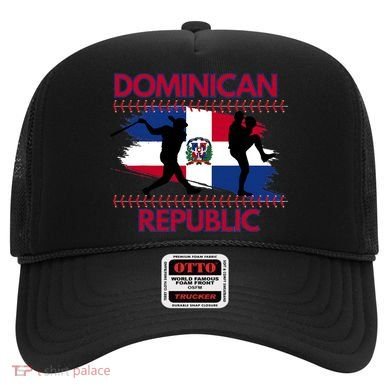 Dominican Republic Baseball Dominican Flag Hat