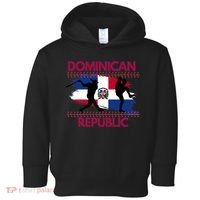 Dominican Republic Baseball Dominican Flag Toddler Hoodie thumb 0