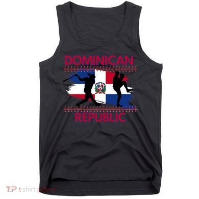 Dominican Republic Baseball Dominican Flag Tank Top