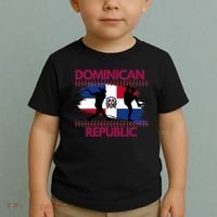 Dominican Republic Baseball Dominican Flag Toddler T-Shirt thumb 2