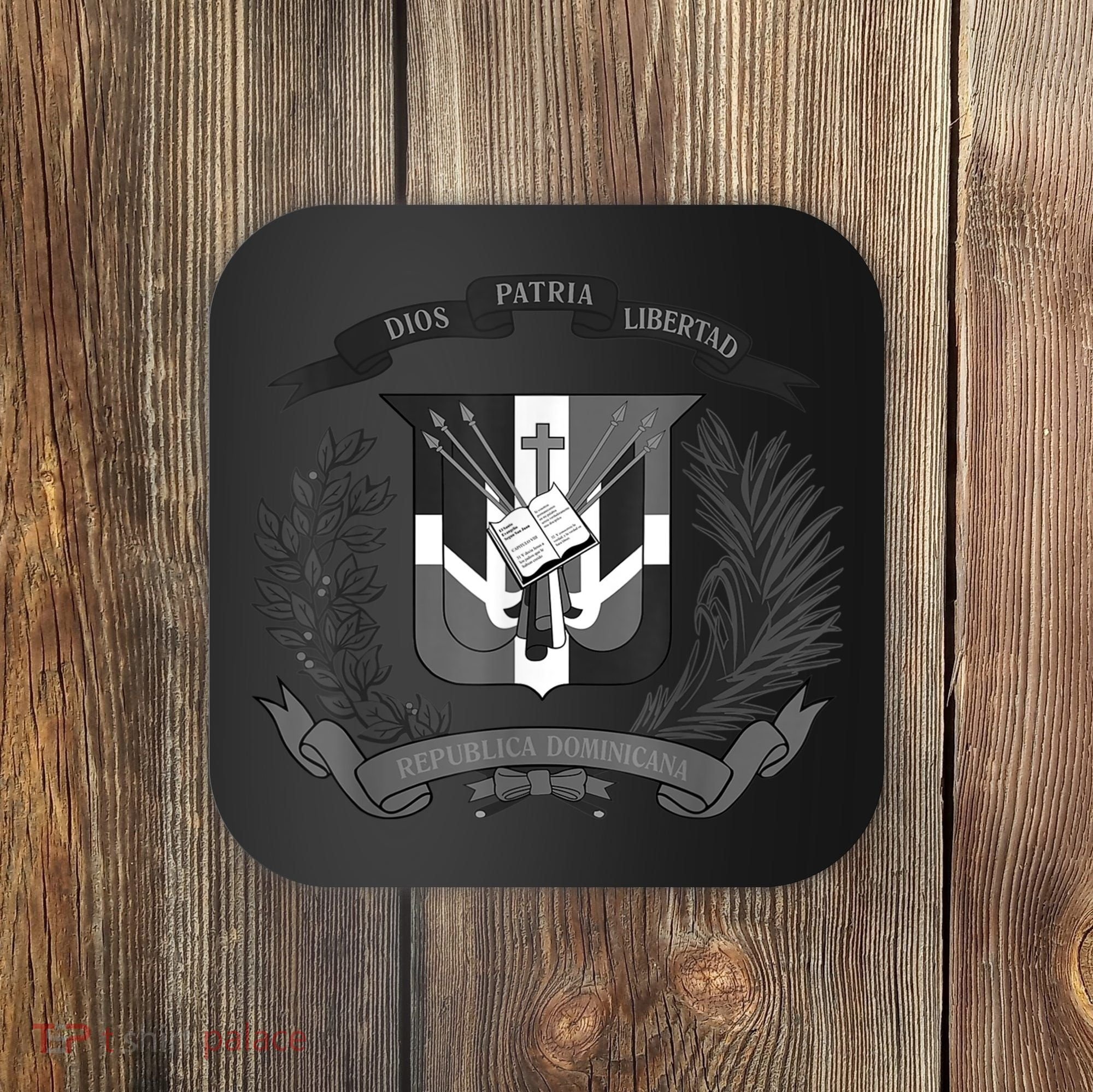 Dominican Republic Coat Of Arms Coaster