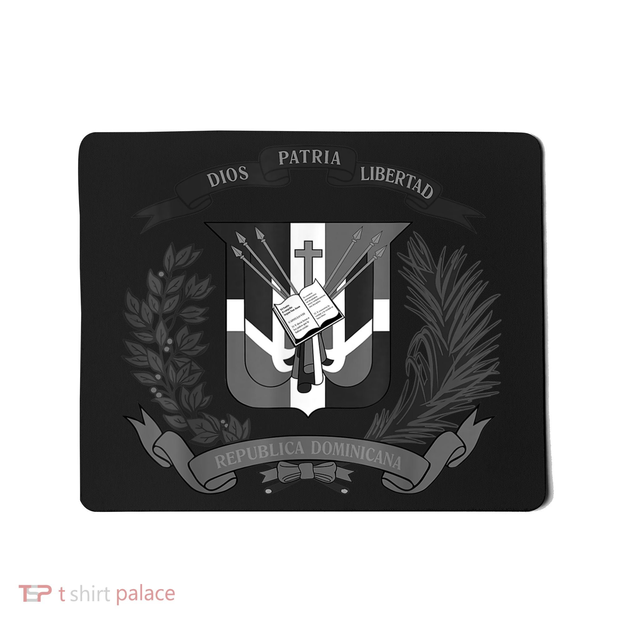 Dominican Republic Coat Of Arms Mousepad