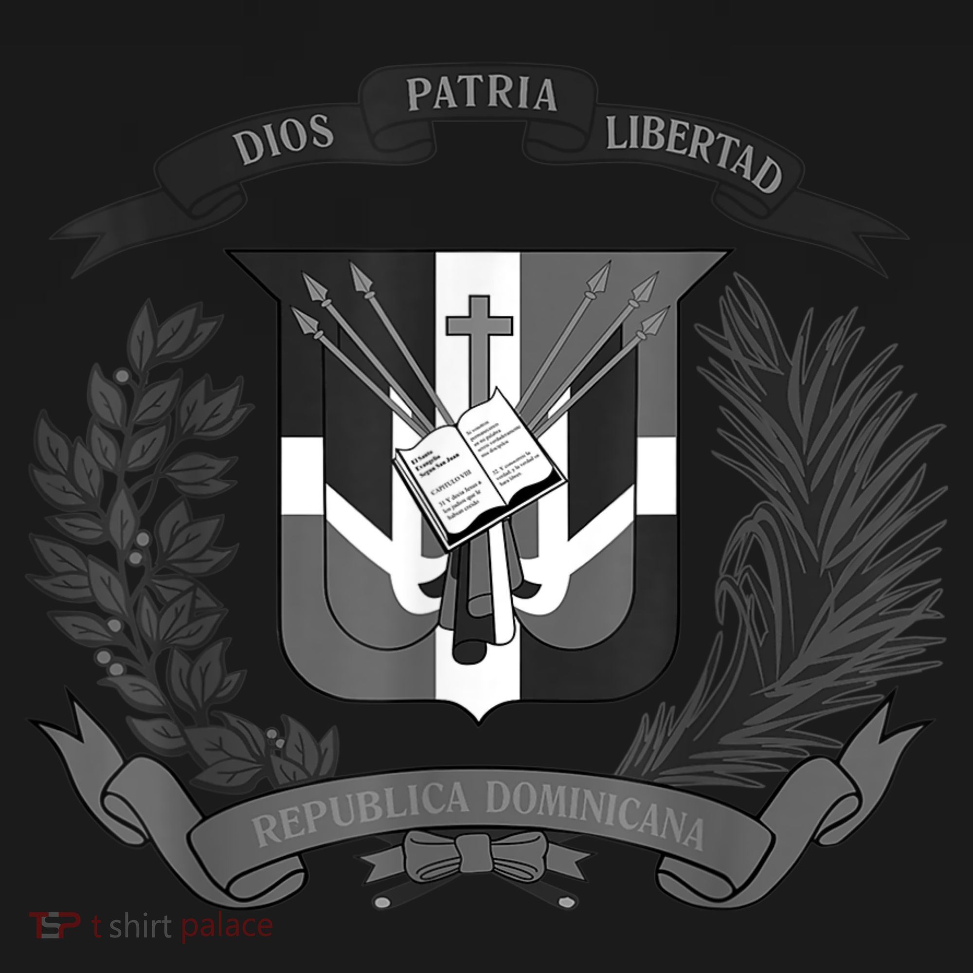 Dominican Republic Coat Of Arms Baby Bodysuit