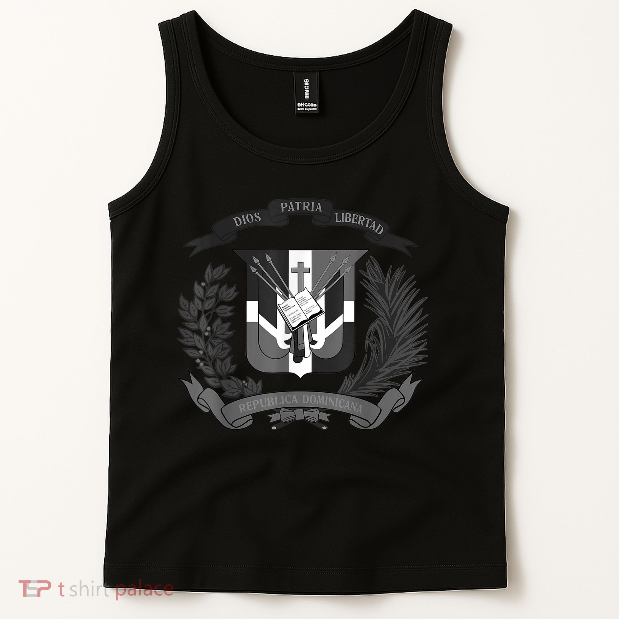 Dominican Republic Coat Of Arms Tank Top