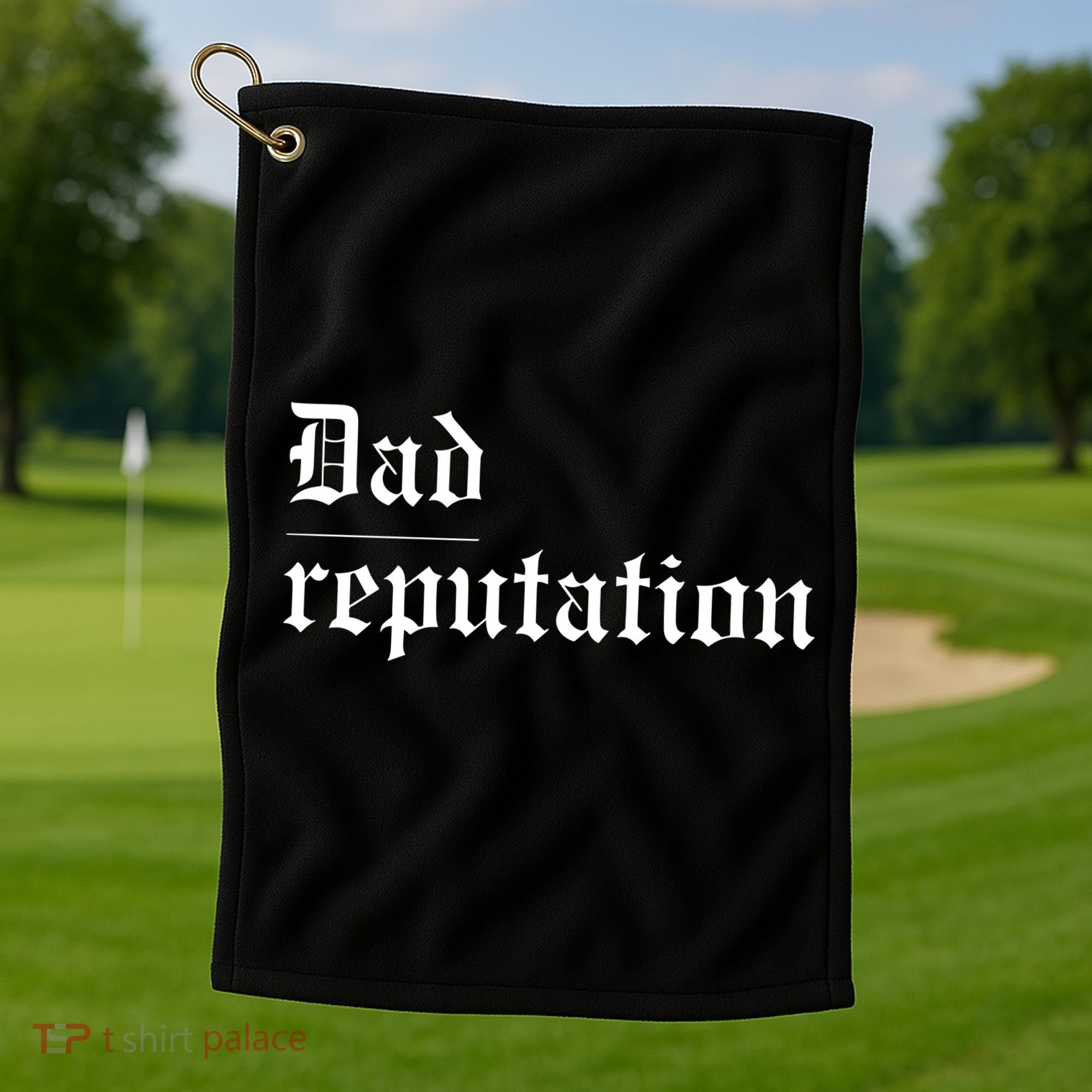 Dad Reputation Concert Music Lover Golf Towel