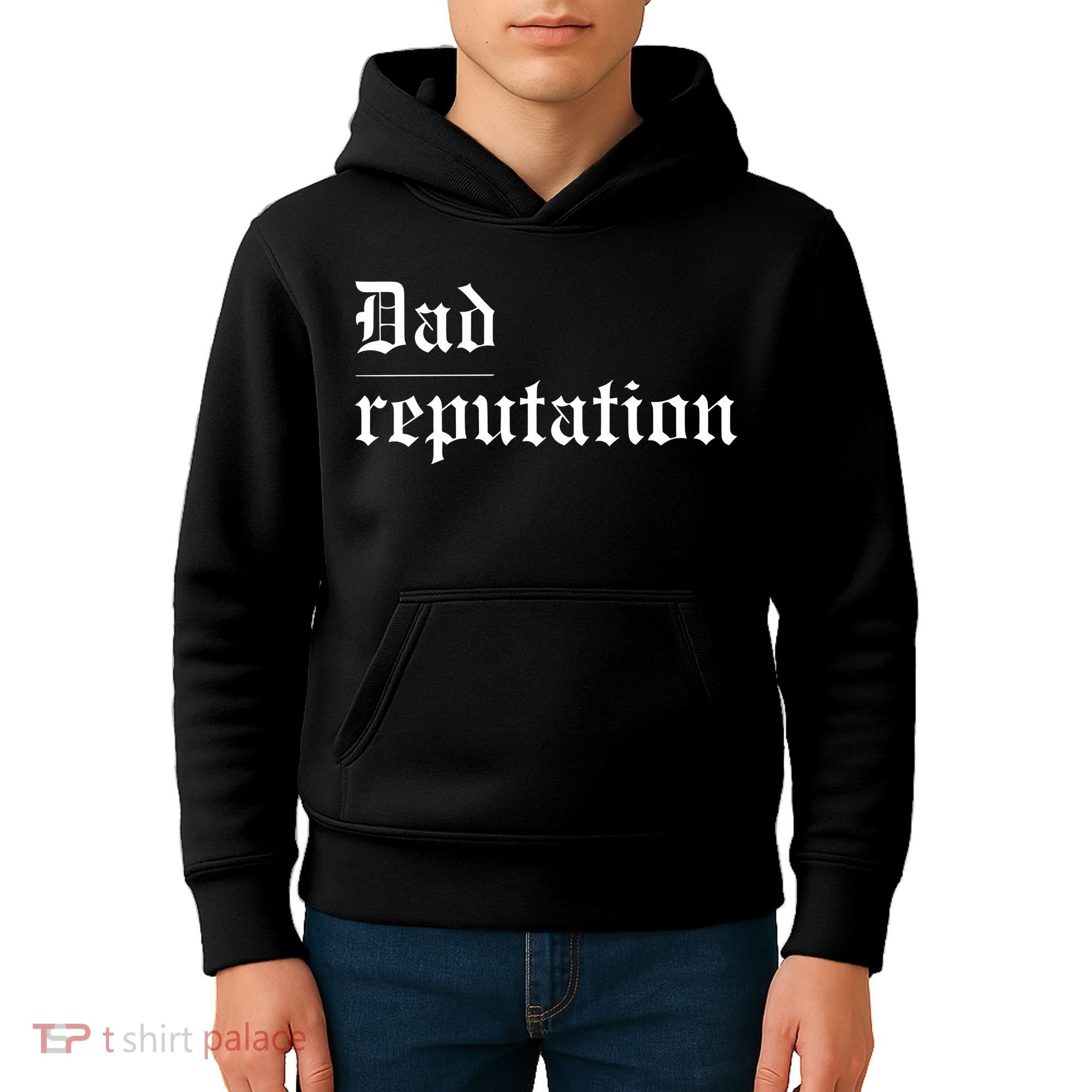 Dad Reputation Concert Music Lover Kids Hoodie