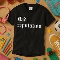 Dad Reputation Concert Music Lover Kids T-Shirt thumb 3