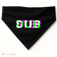 Dubstep Raver Dj Party USA-Made Doggie Bandana thumb 0