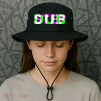 Dubstep Raver Dj Party Bucket Hat thumb 3