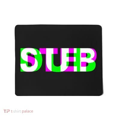 Dubstep Raver Dj Party Mousepad