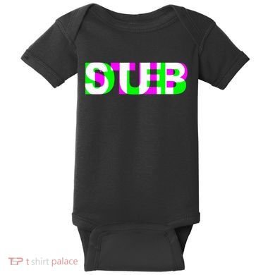 Dubstep Raver Dj Party Baby Bodysuit