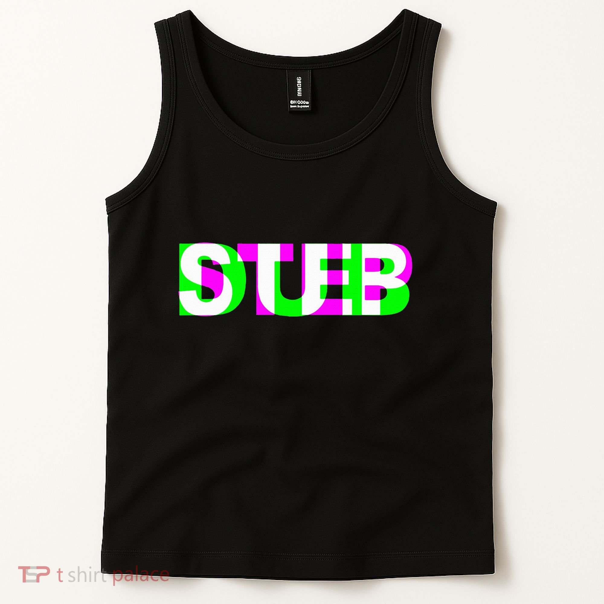 Dubstep Raver Dj Party Tank Top