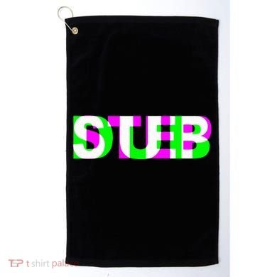 Dubstep Raver Dj Party Golf Towel