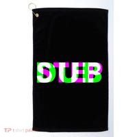 Dubstep Raver Dj Party Golf Towel thumb 0