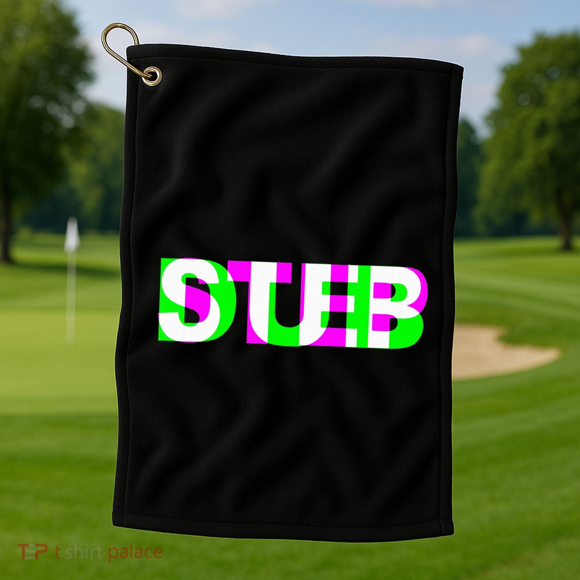 Dubstep Raver Dj Party Golf Towel