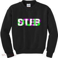 Dubstep Raver Dj Party Kids Sweatshirt thumb 0