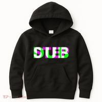 Dubstep Raver Dj Party Kids Hoodie thumb 0