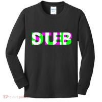 Dubstep Raver Dj Party Kids Long Sleeve Shirt thumb 0